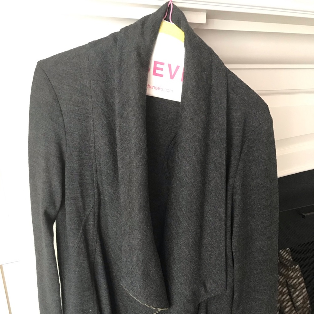 Helmet Lang asymmetrical jacket